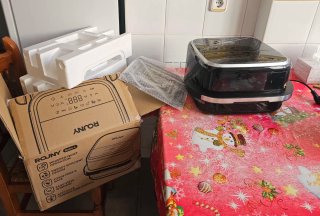 Forno per pizza e friggitrice ad aria nuova