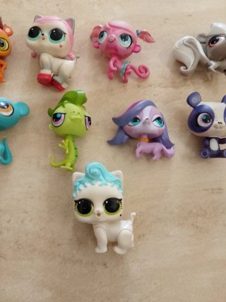 Littlest Pet Shop 9 unidades vintage