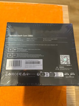 Dash Cam Botslab G980H