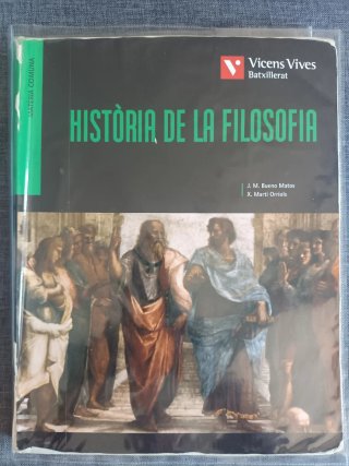 Història de la filosofia, Batxillerat matèria c...