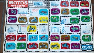 Álbum de cromos Motos Modernas Cropan