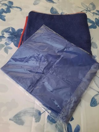 Toalla de playa con bolsillo náutico, marca Luna