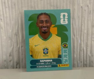 Cromo Raphinha Brasil Panini FIFA 2026
