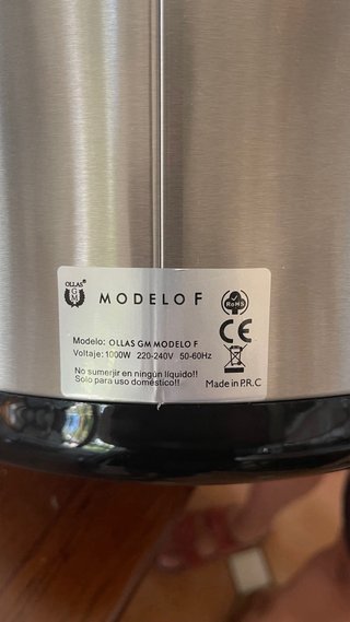 Olla GM Modelo F + Cabezal Horno