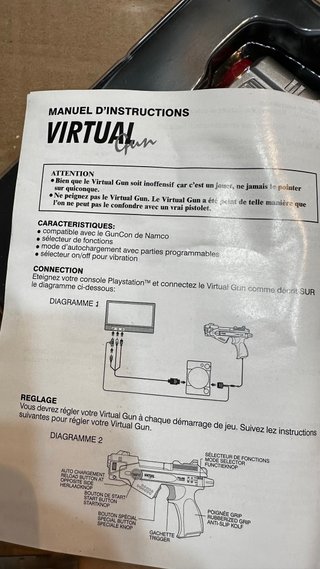 Pistola Virtual Gun PSX + Time Crisis Project Tita