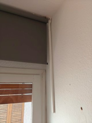 Estor opaco IKEA gris