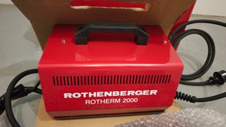 Soldador Rothenberger Rotherm 2000