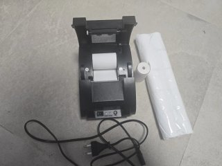 Impresora Térmica Negra
