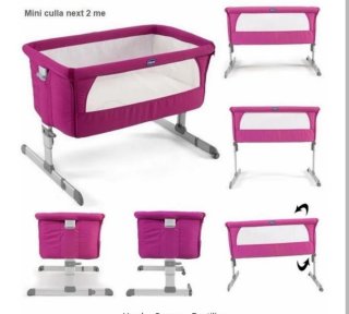 Cuna colecho Chicco Next2Me Fucsia
