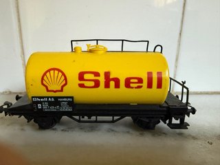 Vagón Cisterna Shell Tren
