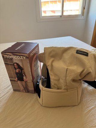 Mochila Portabebés Beige Momcozy