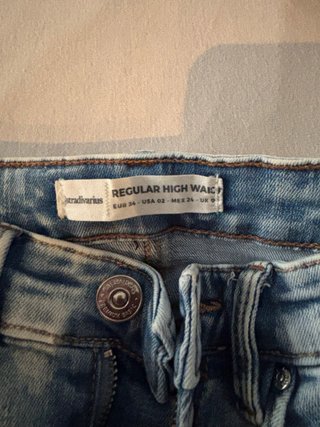 Lote 5 Pantalones Talla 34 Varios Colores