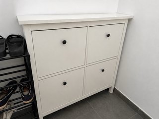 Zapatero Ikea Hemnes Blanco
