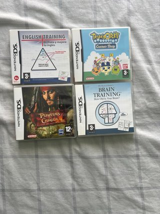 Lote 4 Giochi Nintendo DS