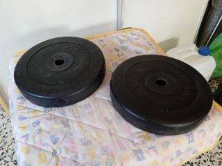 4 Discos de Vinilo Bodytone 10kg,20€ cada uno