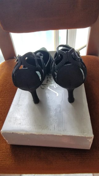 Zapatos de tacón negros