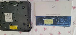 Radio Mercedes-Benz Audio 10 CD Con instrucciones