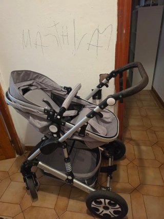 Carrito de bebé y Cuna colecho