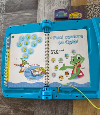 LeapPad Clementoni libro interattivo lingua ita