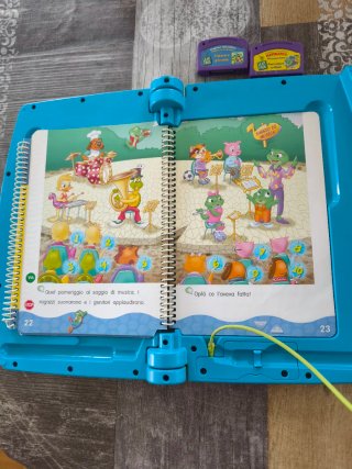 LeapPad Clementoni libro interattivo lingua ita