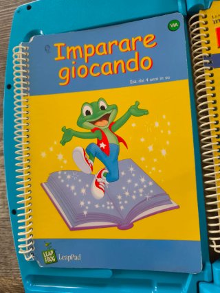 LeapPad Clementoni libro interattivo lingua ita
