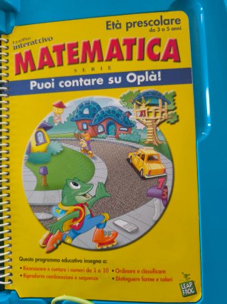 LeapPad Clementoni libro interattivo lingua ita