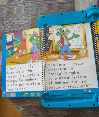 LeapPad Clementoni libro interattivo lingua ita