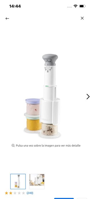 Máquina de Helados Cuisinart Freeze Wand ICEFD10E