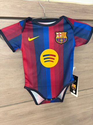 Body Bebé FC Barcelona Nike Talla 6-9 Meses