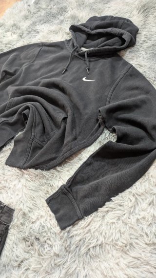 Sudadera Nike Tech Fleece Negra Premium