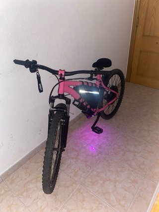 Bicicleta Eléctrica 800w 36v Rosa