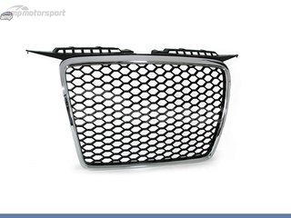PARRILLA DELANTERA CON PANEL DE ABEJA PARA AUDI A3 8P 2005-2008