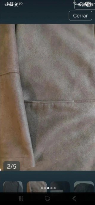 Chaquetón Adolfo Domínguez Marrón Hombre