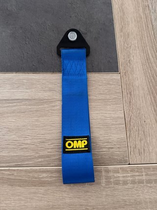 Punto de anclaje arnés OMP azul