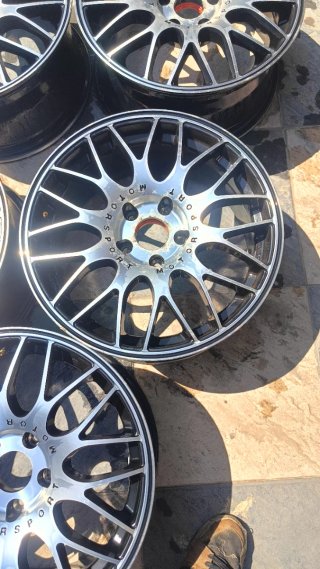 5 Llantas BBS Motorsport 17 Réplica