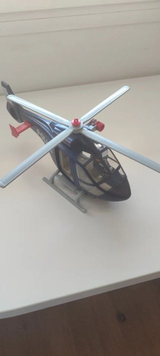 Helicóptero Playmobil Policía