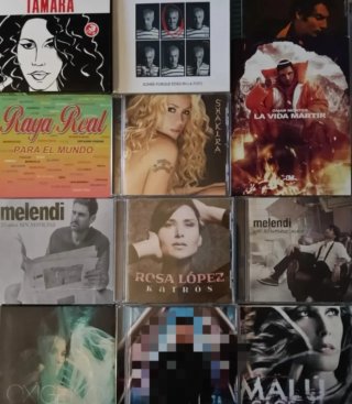 Música Variada (Pop, Rock, Latino) En castellano.