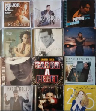 Música Variada (Pop, Rock, Latino) En castellano.