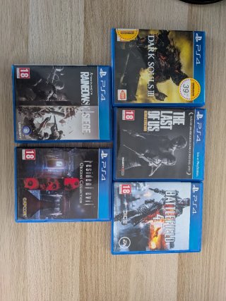 Lote 5 juegos PS4