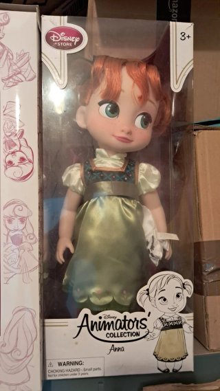 Muñeca Disney Anna y Aurora Colección Animators