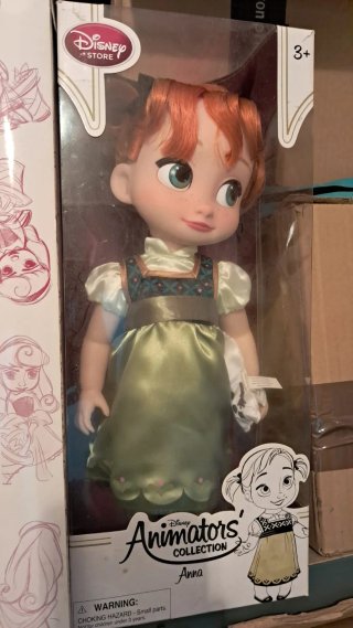 Muñeca Disney Anna y Aurora Colección Animators