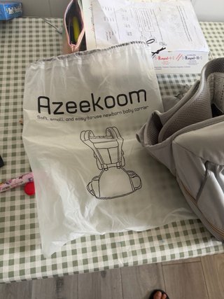 Mochila Portabebés Ergonómica Gris