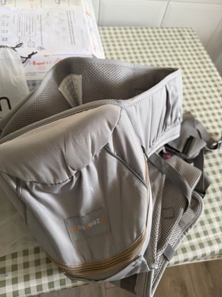 Mochila Portabebés Ergonómica Gris