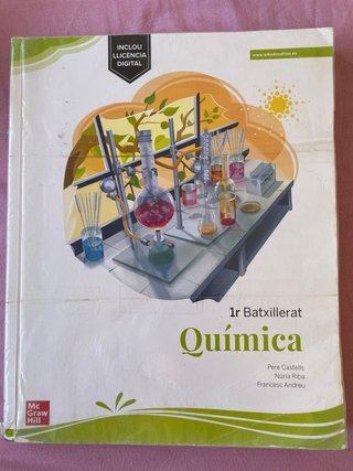 Libro de química 1º Bachillerato