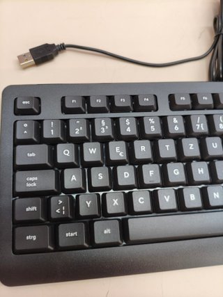 Pack teclado y ratón con cable Trust Taro, QWERTZ alemán