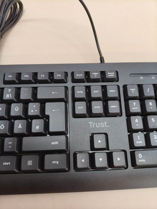 Pack teclado y ratón con cable Trust Taro, QWERTZ alemán