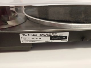 Tocadiscos Technics SL-DD20 Direct Drive