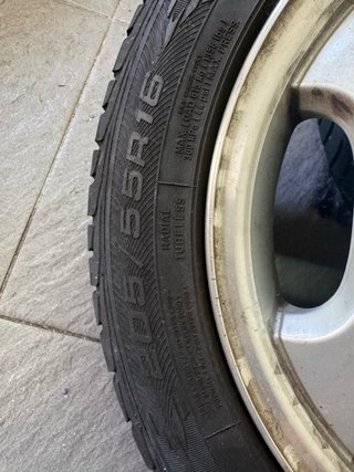 Llantas Mercedes con Neumáticos 205/55 R16