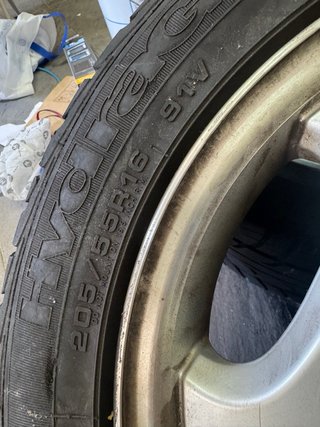 Llantas Mercedes con Neumáticos 205/55 R16