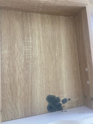 Estantería y escritorio madera y metal